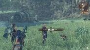 Nikita at the Refugee Camp in Xenoblade Chronicles: Definitive Edition
