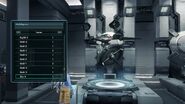 The holofigure on display