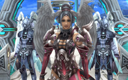 Lorithia escorting Melia to the Tomb