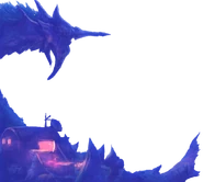 Nighttime menu artwork of Azurda