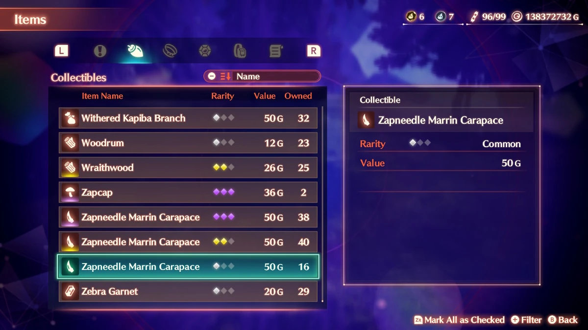 Collectible (XC3) Xenoblade Wiki Fandom