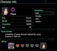 Hope affinity