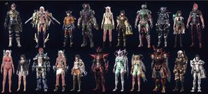 XCX Armor Variety