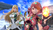 SSBU DLC Pyra Mythra 2