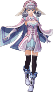 Official art of Melia in Xenoblade Chronicles: Definitive Edition