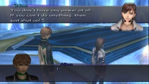 In response, Shion tells Allen to shut up.