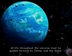 The Immigrant Fleet surround Old Miltia.