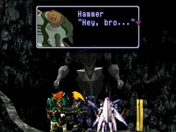 Hammer in Anima Dungeon Two.