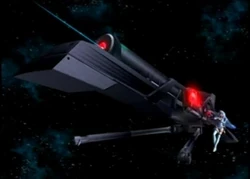 KOS-MOS firing a type of Phase Transfer Cannon in Episode I.