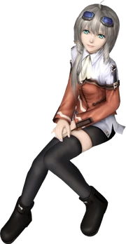 Mai Magus (This universe's version of Maria Balthasar, right down to the goggles)