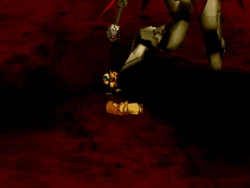 Lacan kneels over Sophia beside El-Regrs.