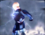 Ziggy sacrifices his arm to break the wall in the Ω System, allowing everyone to escape.