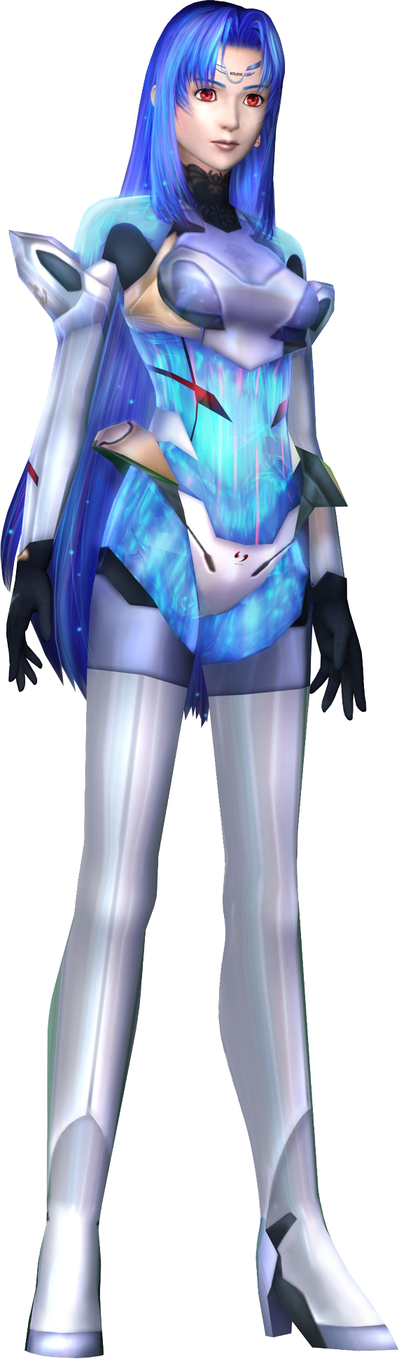 KOS-MOS Xenosaga & Xenoblade 2 Comaprison 