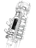 KadoArt.gif (124 KB) Sketch of Kadomony, the biological computer.