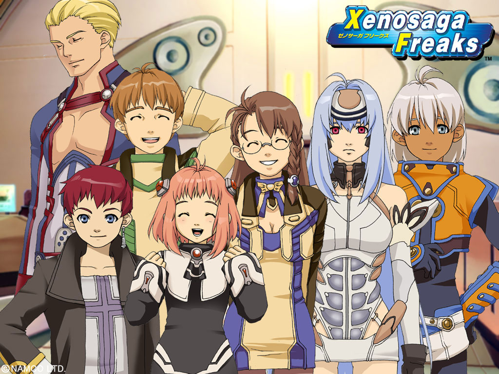 Download Armored Female Android From Epic Anime Xenosaga Wallpaper |  Wallpapers.com