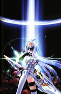 Xenosaga Emission 1 preview artwork.