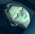 Aoi in a coma in Episode III.