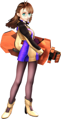 Shion with her M.W.S. Mark I.