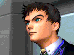 Gaignun telekinetically destroys Albedo's arm.