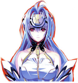 KOS-MOS Backside Art - Xenosaga Episode II Art Gallery