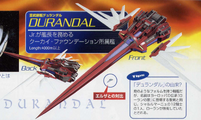 The Durandal, with a size comparison to the Elsa.