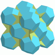 Endo-dodecahedron honeycomb