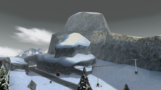 One of the tallest mountains in Snow Peak.