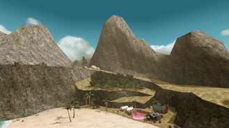 One of the tallest mountains in The Jungle.