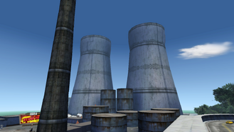 The atomic plants.