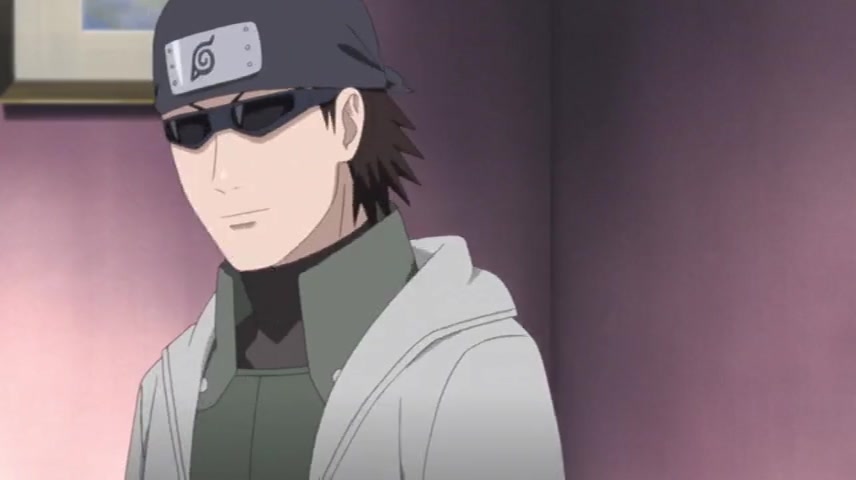 naruto shippuden shino without glasses