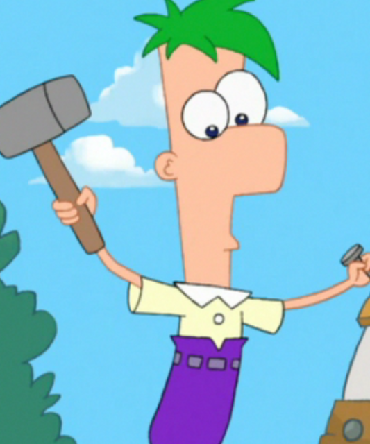 Ferb Fletcher  Drawing cartoon characters, Phineas and ferb, Cartoon  network characters