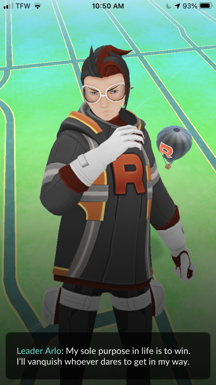 Team GO Rocket Leader Arlo Fan Casting for Spinoff Game Characters in  Pokemon Masters