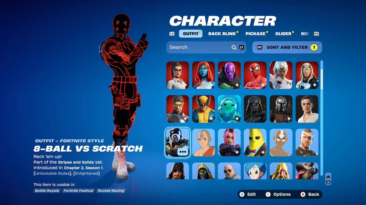 8 Ball Vs Scratch Animated Character - 1200