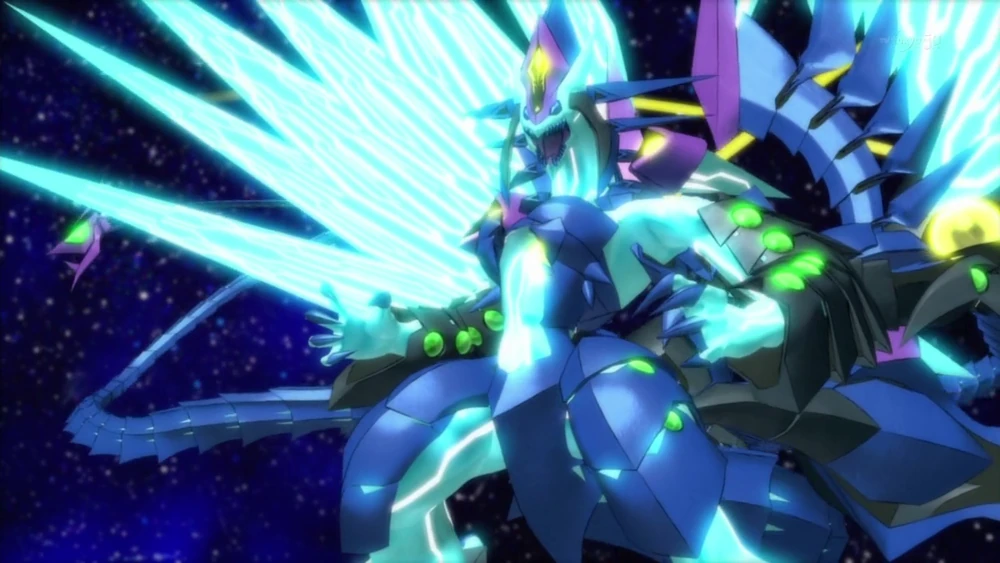 Number 62: Galaxy Eyes Prime Photon Dragon | Animated Character