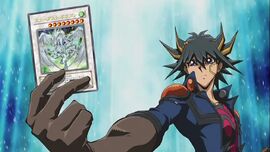 Yu-gi-oh 5ds atlas yusei kochi jojo brown hair with mullet anime character  standing yellow eyes beige jacket character standing