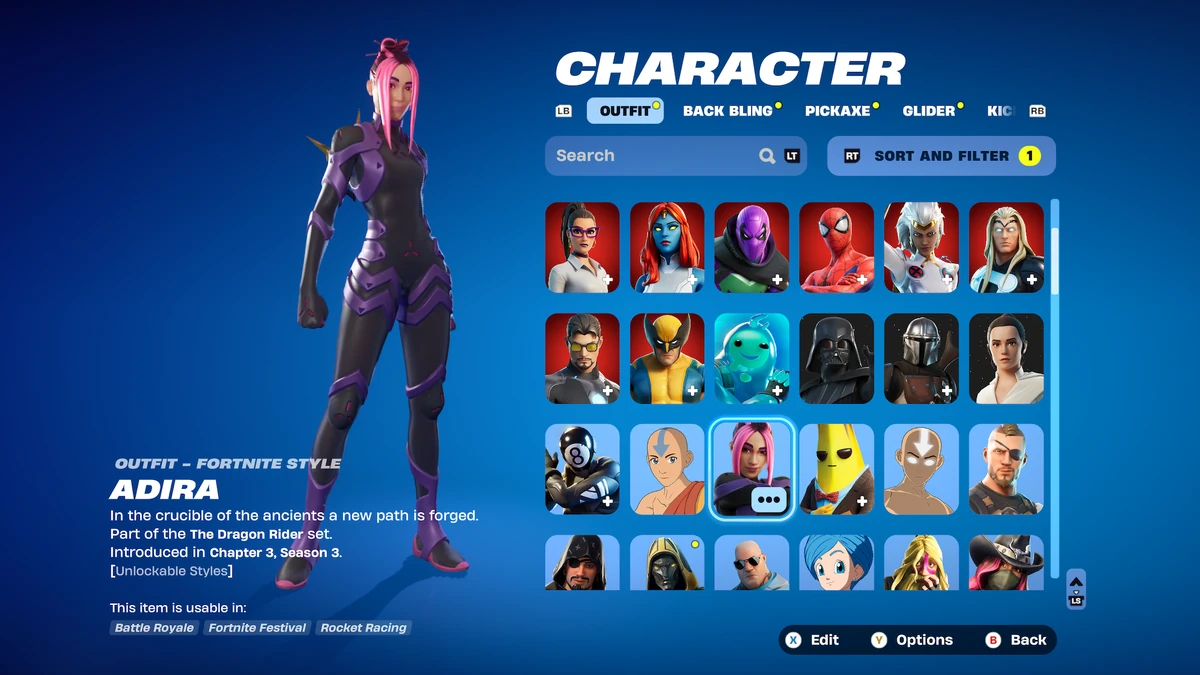 Adira Animated Character Database - 1200