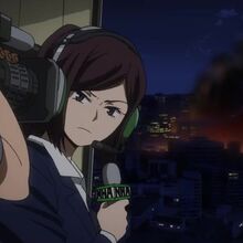 Female Reporter My Hero Academia Xianb Wiki Fandom