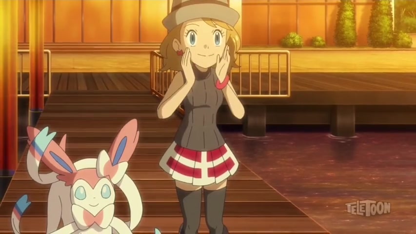 pokemon serena meets ash