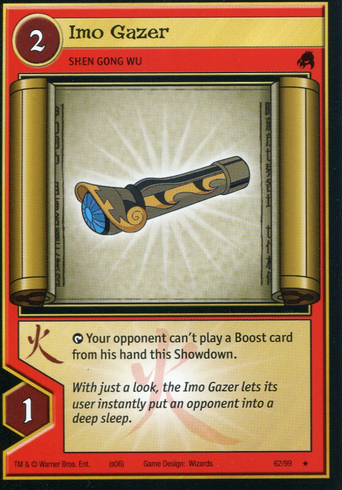 TCG:Imo Gazer | Xiaolinpedia | Fandom
