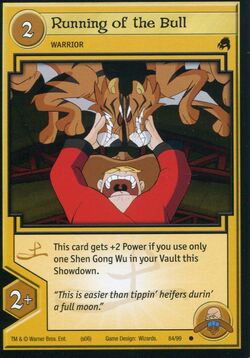 TCG - Running of the Bull