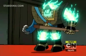 Km Mala Mala Jong podczas bitwy w klasztorze Xiaolin.