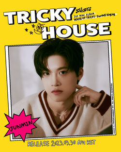 xikers トレカ サノク ジュンミン tricky house