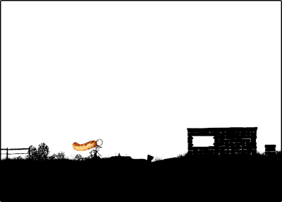 I can't stop thinking of that one time Cueball took a snarler to the face.