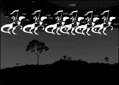 It's a knight sky, isn't it? The River is chirp!