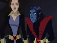 Shadowcat tells Nightcrawler to leave her alone