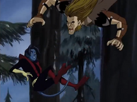 Nightcrawler and Sabretooth