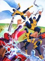 00-2 Magneto VS X-Men