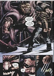 Logan se enfrenta nuevamente a Dientes de Sable.