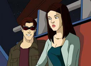 Scott talking with Taryn.