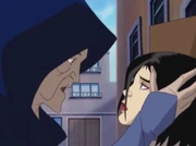 Agatha uses her magic to calm Wanda